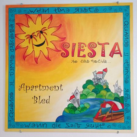 Siesta Apartment Bled Exteriör bild