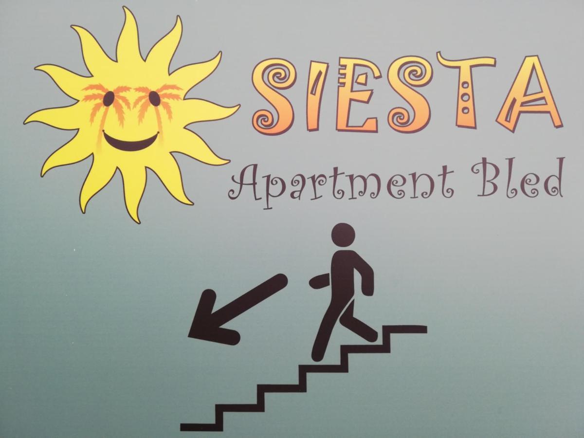 Siesta Apartment Bled Exteriör bild